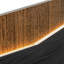 Kayner Bed With LED Lights - Charcoal-1825667712