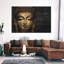 Impression sur toile «Gautama Buddha Om»-92518631