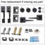 Modish Handleset with Single Cylinder Deadbolt and Door and Rosette-51572781
