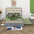 Athenia Queen size Wooden Platform Bed with Trundle and 2 Drawers-932502887