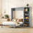 Murphy Bed Wall Bed with Shelves-1777743117-1777743119
