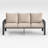 3-Person Aluminum Outdoor Sofa with Aluminum Coffee Table-1443759448