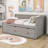 Wood Daybed with Drawers and Shelves-1807396032-1807396033