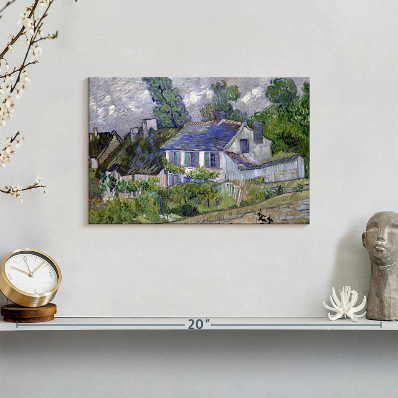 Alvord House At Auvers, H 8 po x l 12 po