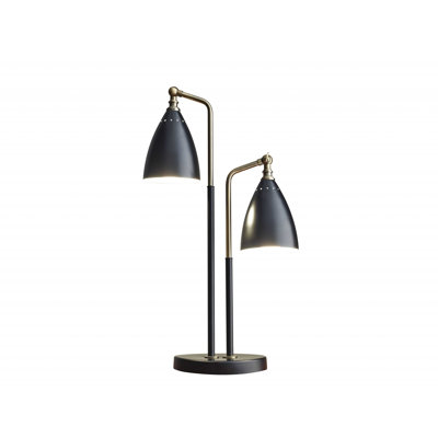Lampe de table noire 32,5 po Necaise