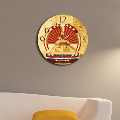 Jauregui 15.7" Wall Clock