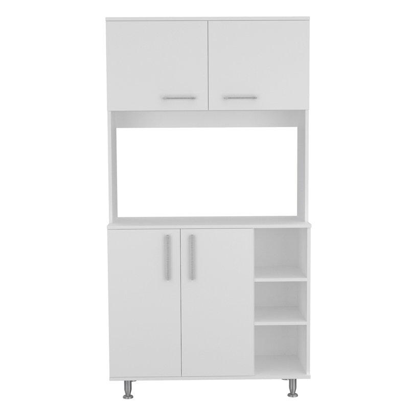 Ensemble 95 garde-manger, quatre pieds, Blanc