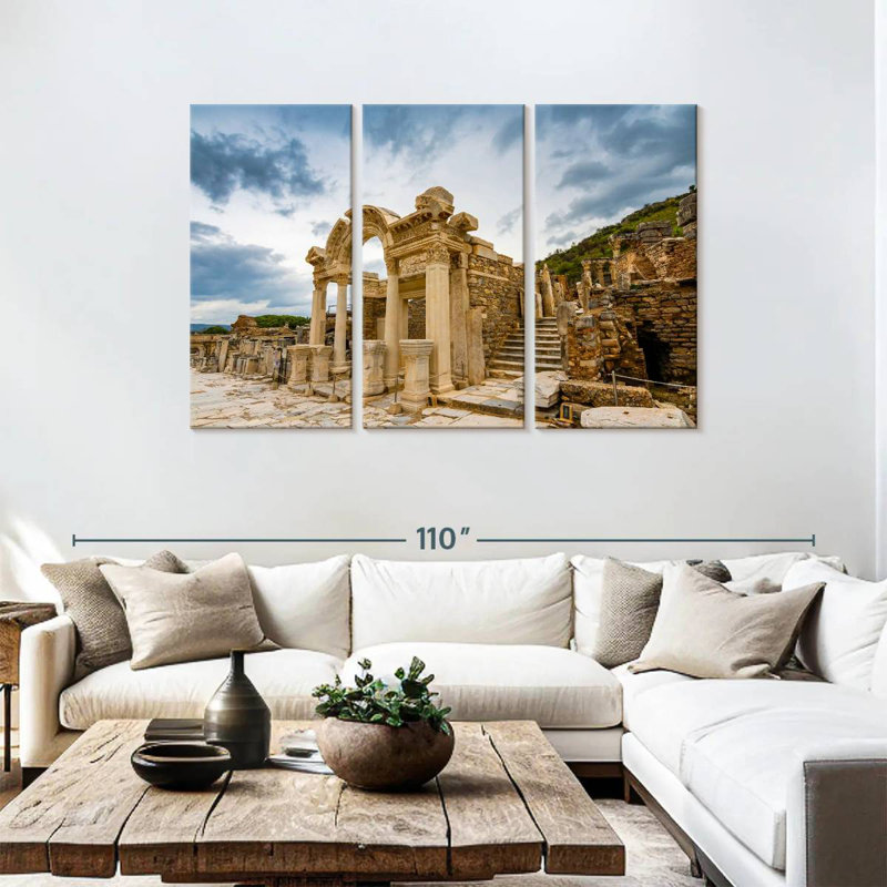 Nicci Ephesus Ruins, H 48 po x l 74 po