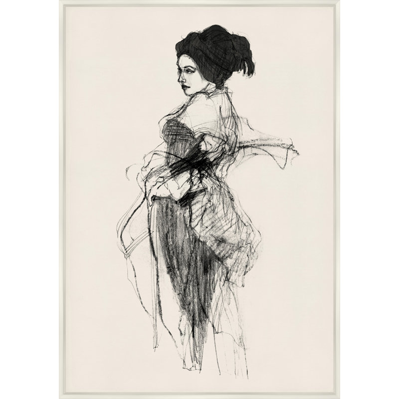 Femme Renoir 2 Print by Lillian August