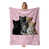 Chatons sur fond rose