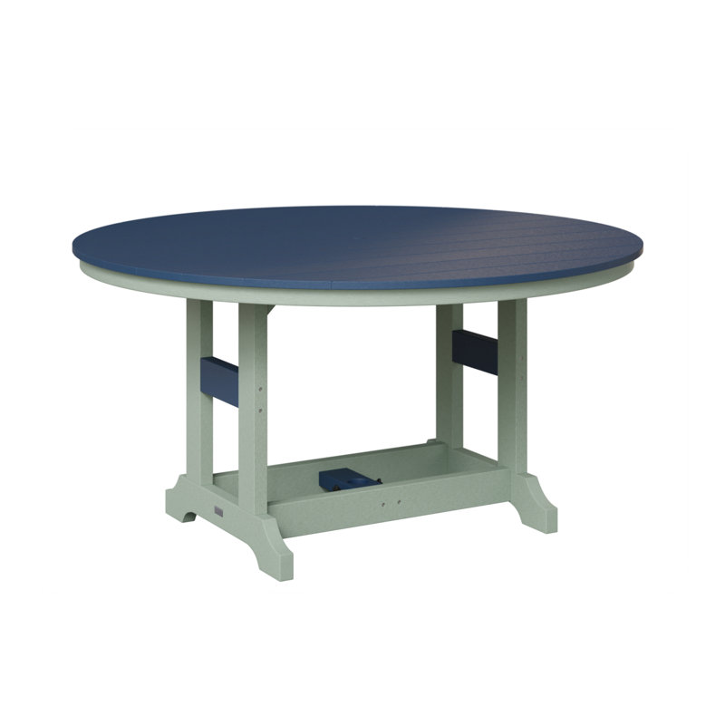 Table de bar ronde Berlin Classic, Marine, Écume de mer, écume de mer
