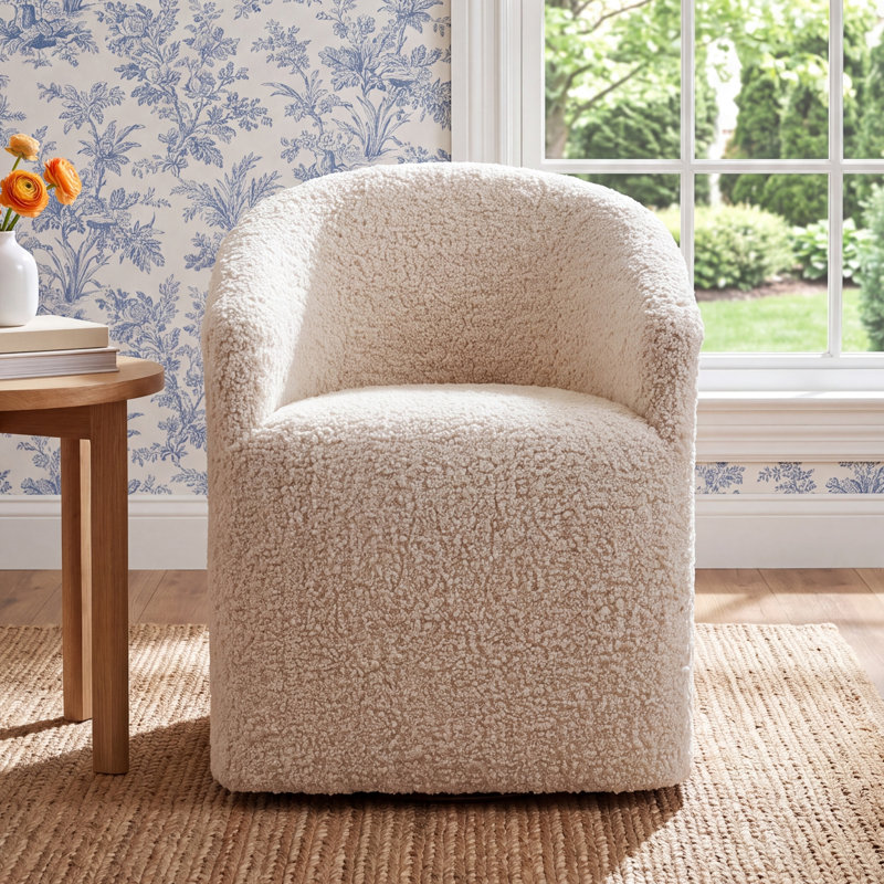 Keeshan Dining Chair-Bartin Rust, Harben Ivory