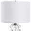 Lampe de table en verre Uttermost Aura