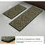 Tapis de cuisine pour cuisine, paquet de 2, floral rétro antidérapant-792883239