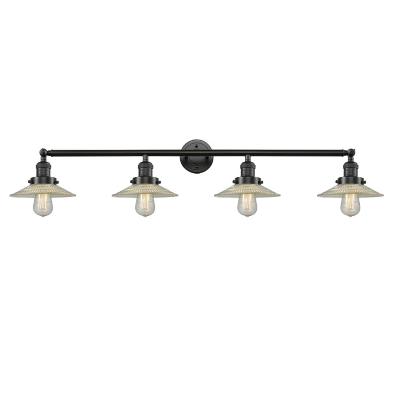Miramontes 4 - Light Dimmable Vanity Light, 60 Watt Vintage Incandescent Bulb, Polished Nickel