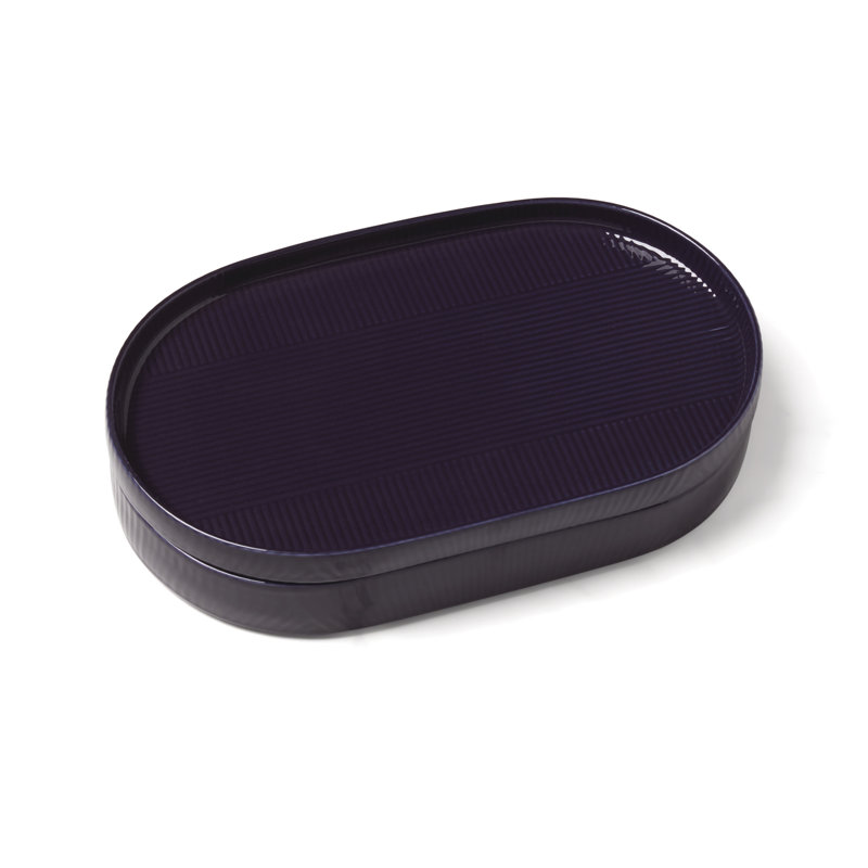 Modulus 2-Piece Serving Set, Nightshade, Black