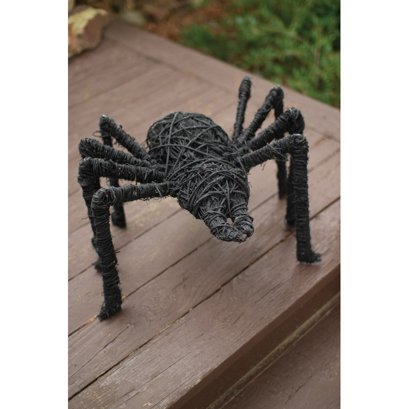 PAINTED TWIG SPIDER - BLACK