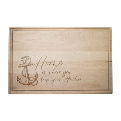 Home Is Where You Drop Your Anchor, planche à découper