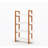 Solid Wood Book Display Bookshelf - 4 Multifunctional Shelf For Show Bookcase 4-layer Open Organizing
