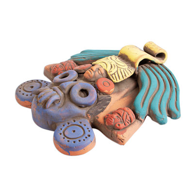Handmade Boho Religious & Spiritual Wall Decor on Ceramic