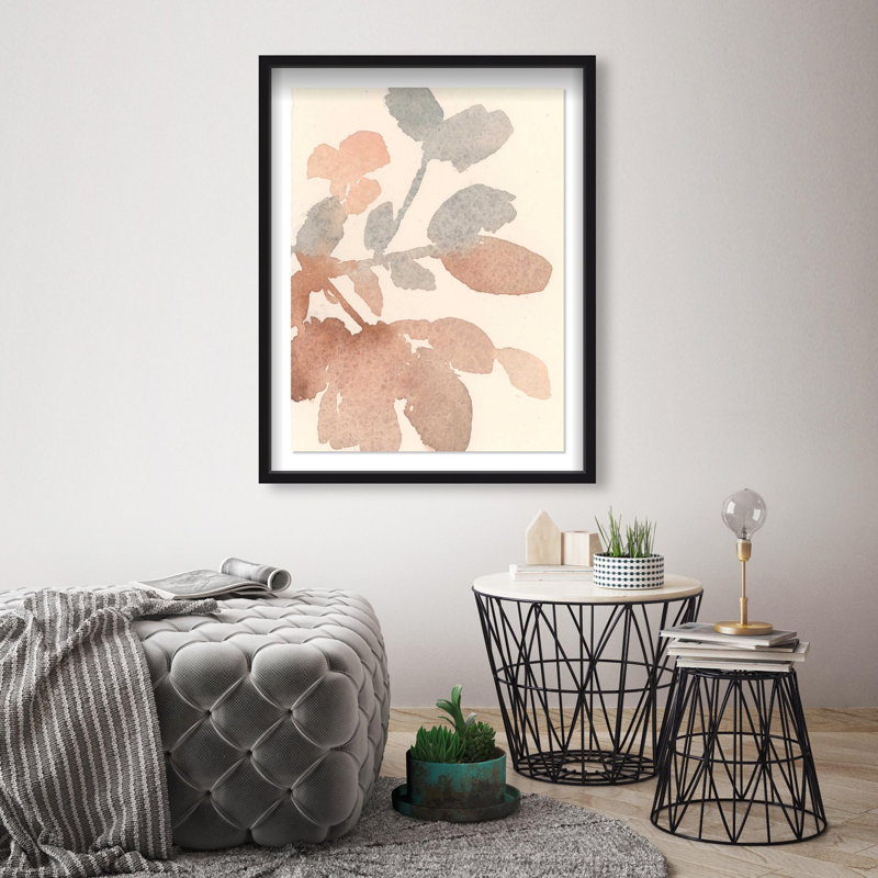 Oliver Gal Sweet Bloom II Floral & Botanical - Luxury Shadowbox Framed Wall Art, Black, 31.5" H x 25.5" W
