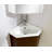 Jorri 22'' Single Bathroom Vanity with Ceramic Top-1906322738