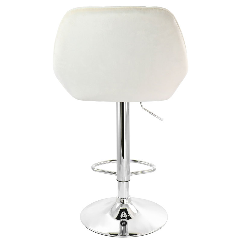 Tabouret Curzio, Blanc
