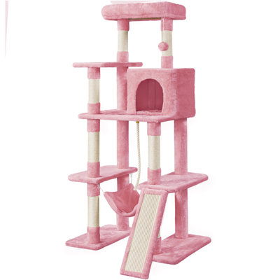 Manorbier 63" H Multilevel Cat Tree for Small and Medium Cats