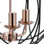Mcgowan 3 - Light Black/Copper Sphere Pendant