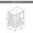 23.7'' Single Bathroom Vanity Base Only-93910267