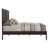 Finish Queen Panel Bed With Rectangular Headboard And Construction Size Wooden Comfortable