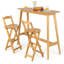 Kepley Bamboo Solid Wood Dining Set