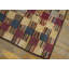 Tapis en laine crocheté antique American