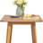 Rectangular Eucalyptus Outdoor Dining Table With Umbrella Hole , 59'' in. W 32'' in. D