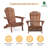 Wesley Solid Wood Folding Adirondack Chair-1373444957
