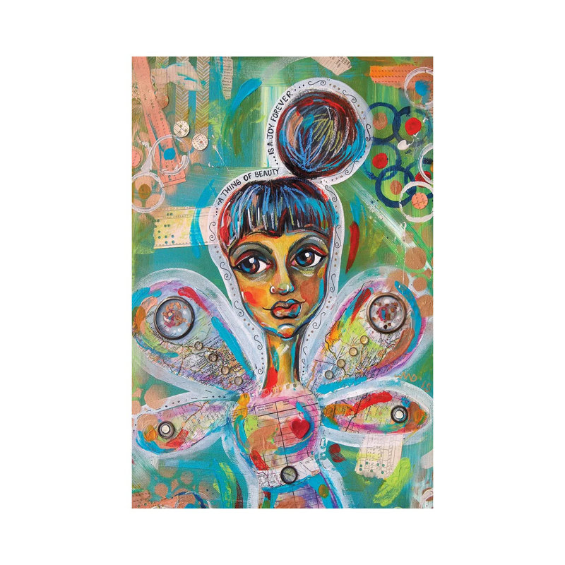 A Thing Of Beauty by Akaimi The Artist - Wrapped Canvas Print, 30.48 cm H x 45.72 cm W