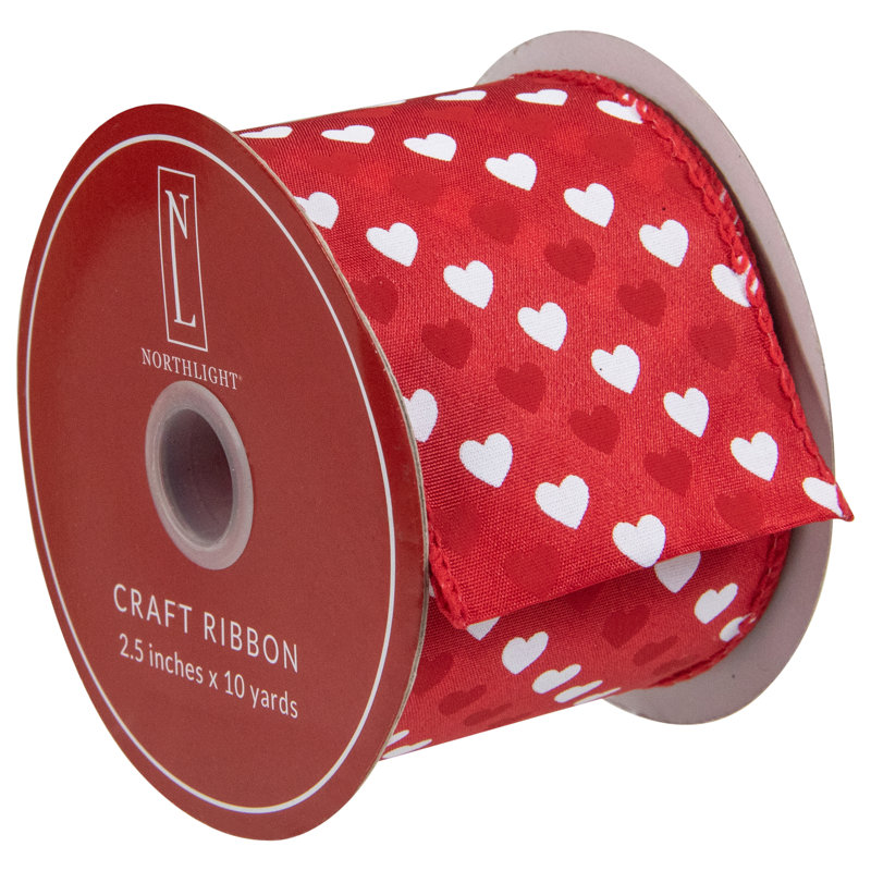 2.5'' Abstract Fabric Ribbon