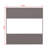 Domi Louvered Polyethylene Plastic Side Wall-97930972-97930971