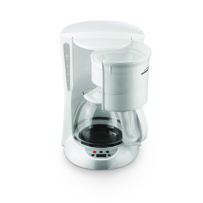 Cafetière 12 tasses Brentwood, Blanc