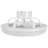 17.7'' Hidden Blade Ceiling Fan with LED Light and Remote Control