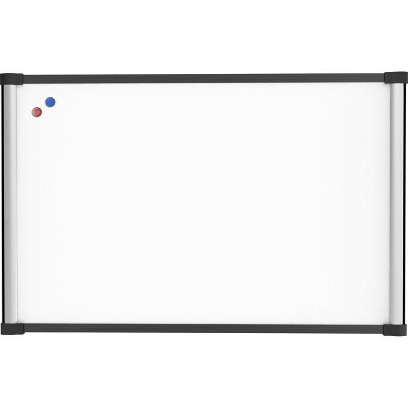 Lorell Yes Steel Wall Metal Whiteboard, 48" x 72"