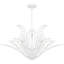 Lustre blanc sable 9 lumières Tallulah
