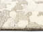Tapis beige / ivoire en laine touffeté à la main Abstract-958795288