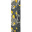 Tapis jaune à motif abstrait Richawara-500042262