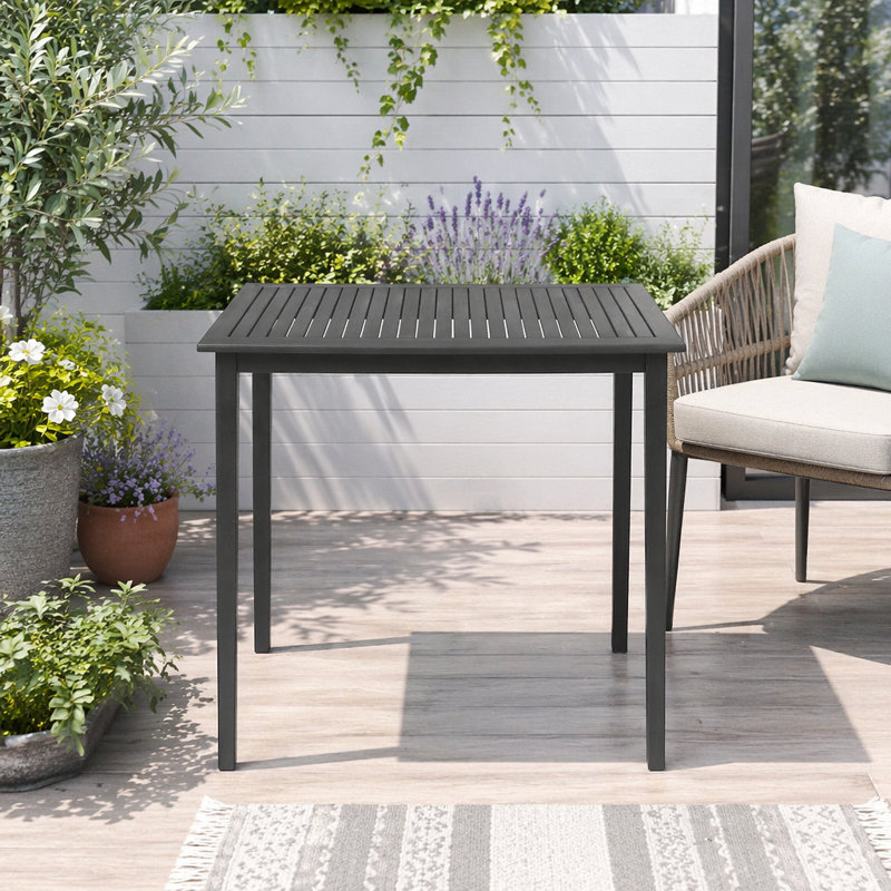 Table de bar Minimalist, Gris foncé