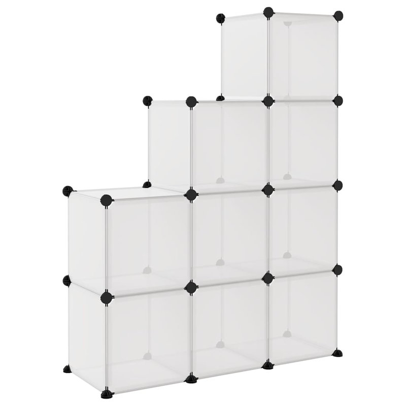 95.5cm Closet System, Transparent