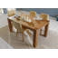Kent Oak Solid Wood Dining Table-62356549-62356555