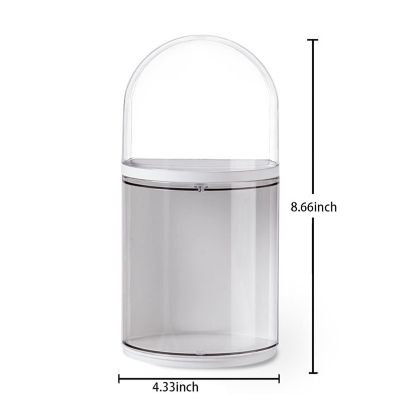 Boîte décorative en plastique Poulter, H 8,66 po x l 4,33 po x P 4,33 po