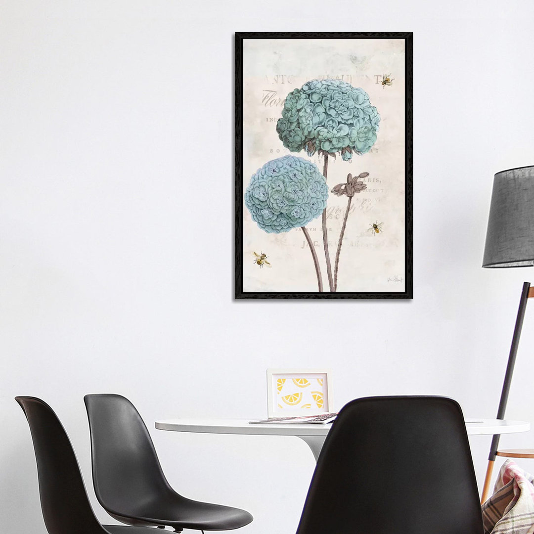 Geranium Study II von Katie Pertiet - Galerie-verpackte Leinwand Giclée auf Leinwand