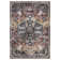 Machine Washable Rug with Rubber Backing for Living Room Vintage Non-Slip Dining Room Rug Easy-Cleaning Floor Carpet for Bedroom Playroom
